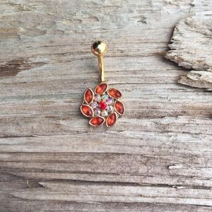 Beautiful Gold Belly‎ Button Navel Ring